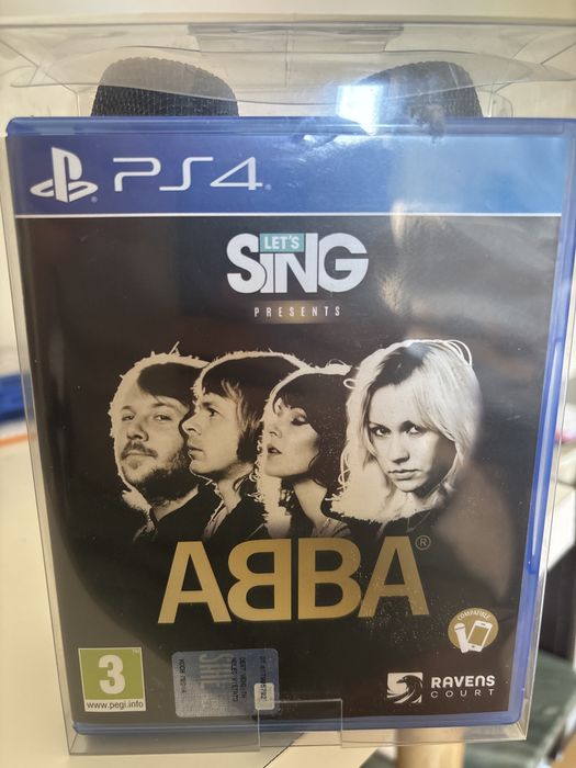 Jogo Let’s Sing Abba + 2 Micro PS4