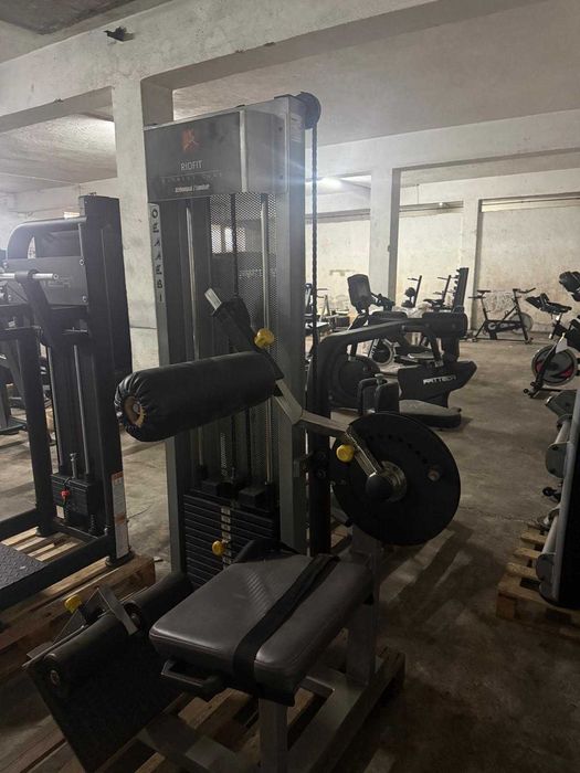 Máquina de abdominal e lombar