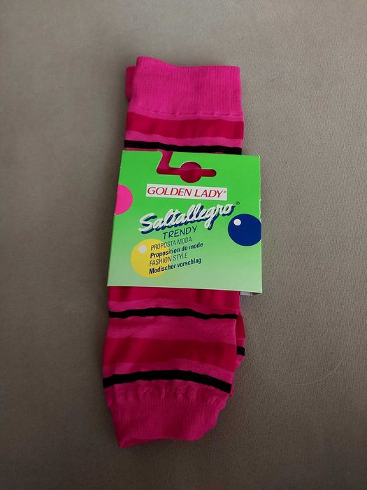 Golden Lady Space ocieplacze na nogi leg warmers Y2K nowe