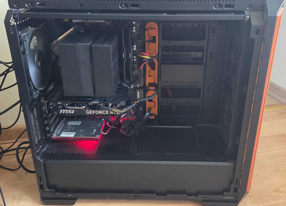 Zestaw komputerowy Ryzen 7 5800X3D/32GB RAM/4060ti/1TB monitor+kb+mysz