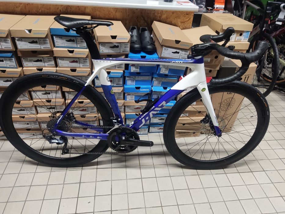 Bicicleta de disco rodas carbono