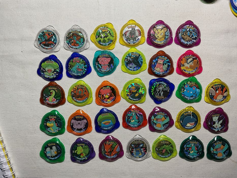 Tazos pokemon panini bollycao