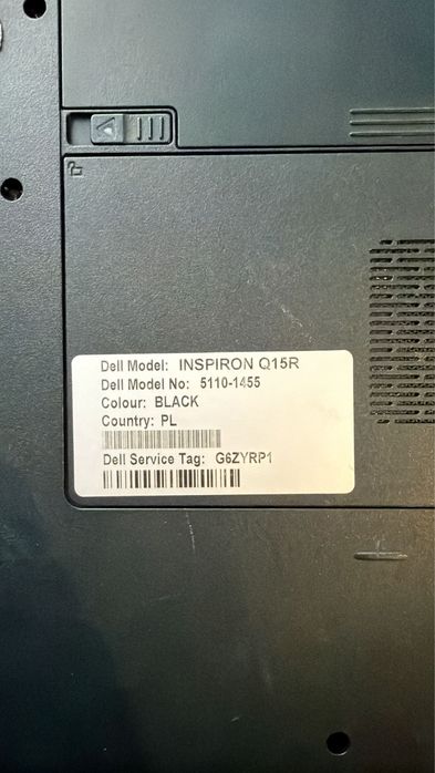 Laptop Dell Inspirion Q15R