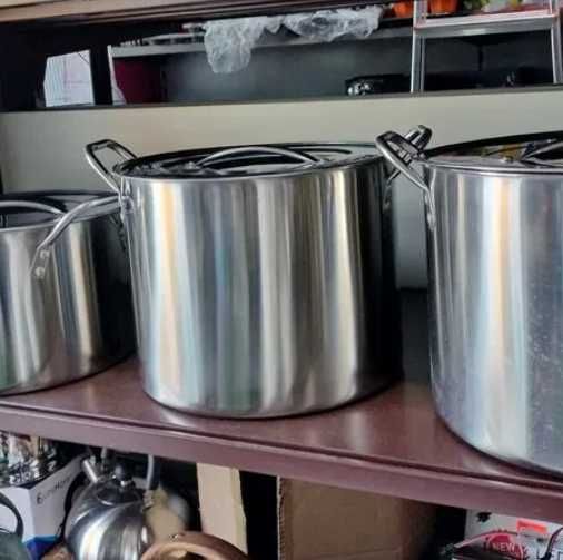 GARNEK Z POKRYWKĄ tradycyjny duży 12 litrów średnica 28cm