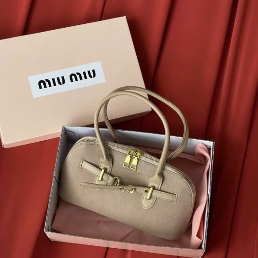 Сумка Miu Miu Aventure Nappa mini замша