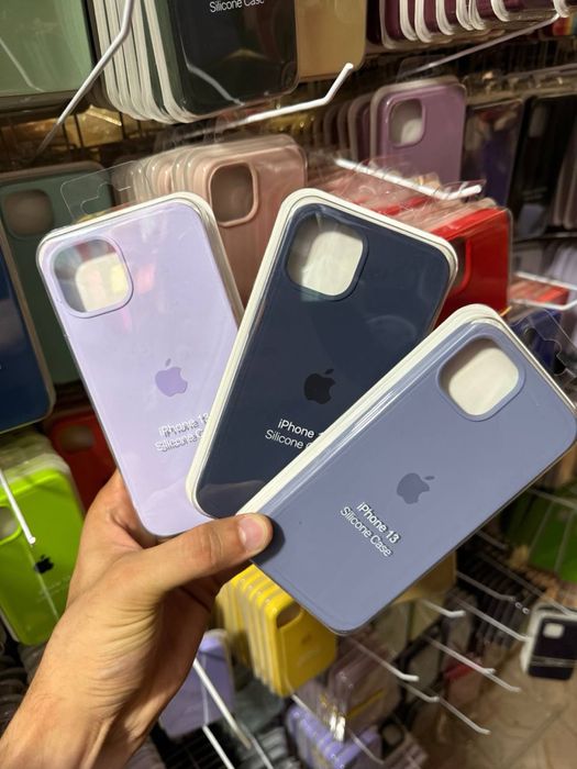 Чехол на айфон 13 и другие silicone case