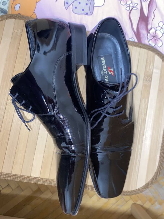 Туфли мужские, Турция, лак, кожа, р.42