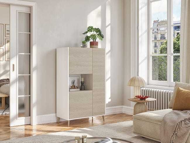 Aparador vertical Ness 135 A X 81 AN X 43 P