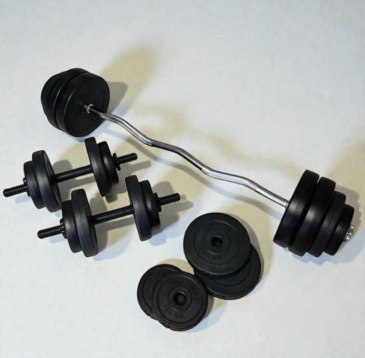 Набір штанга + гантелі розбірні ‼️ разборные штанга + гантели