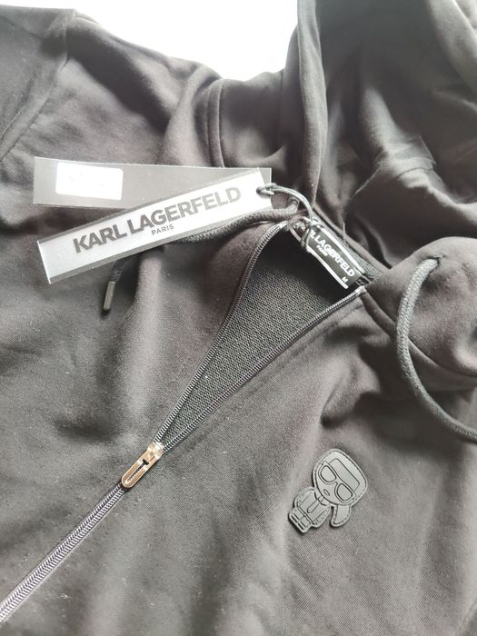 Dres męski komplet Karl Lagerfeld czarny premium