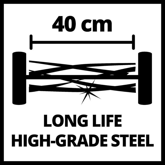 Corta-relva Manual Einhell GC-HM 400 - Ecológico e Silencioso