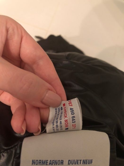 Жіноча зимова куртка пуховик Moncler (оригінал)