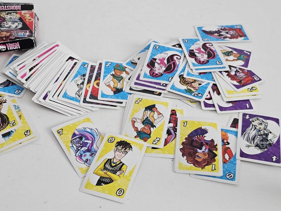 Monster High Uno gra karciana unikat