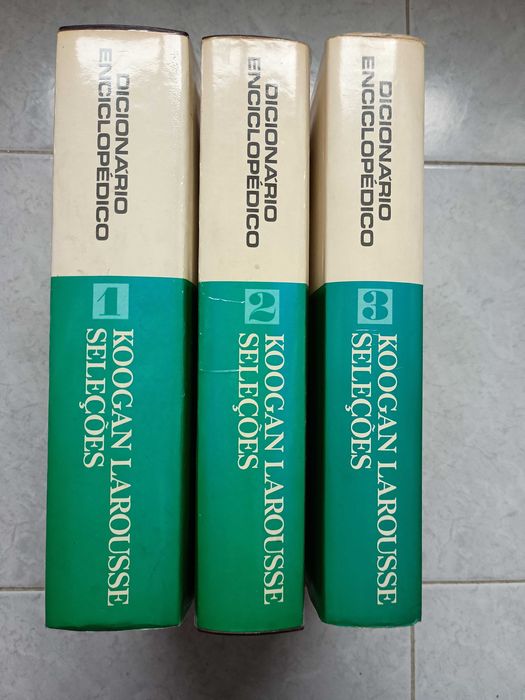 Dicionário Enciclopédico Koogan Larousse (3 volumes)