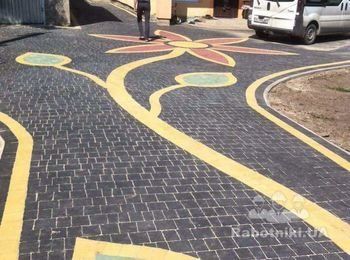 Укладка тротуарної плитки