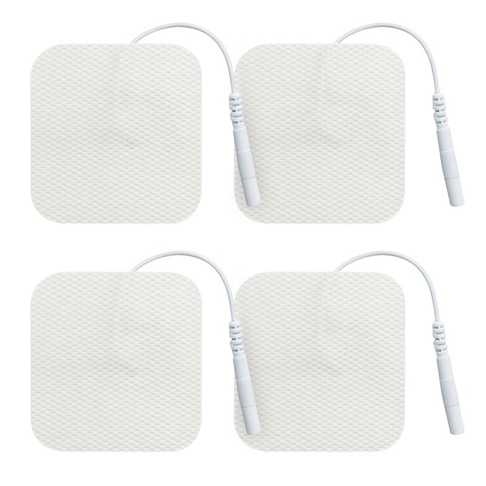 4x elektroda żelowa elektrostymulator tens ems elektrody 2 pary 5x5 cm