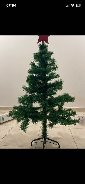 Árvore de Natal com enfeites