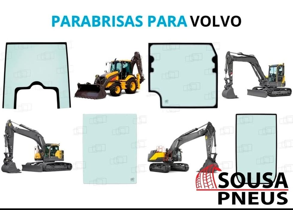 Vidros para maquinas agricolas e industriais