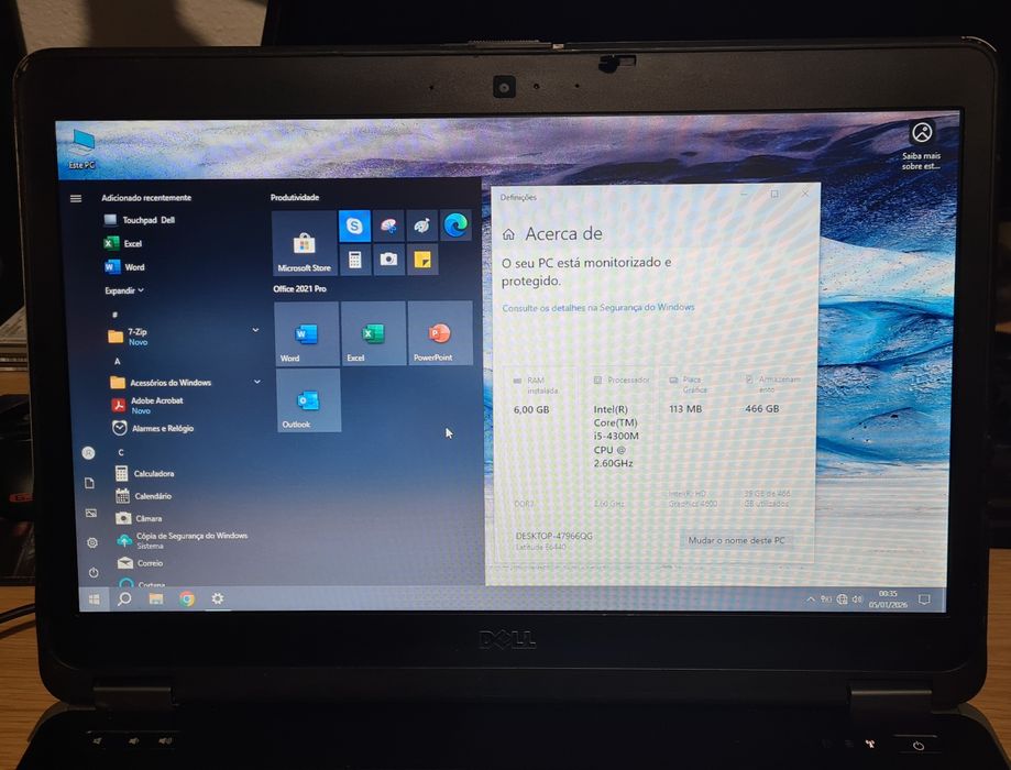 Portátil Dell Latitude E6440