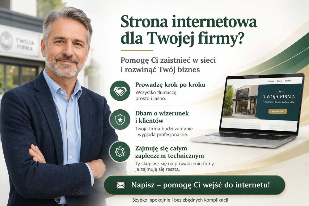 Strony internetowe + SEO + reklamy Google Ads | Kompleksowo