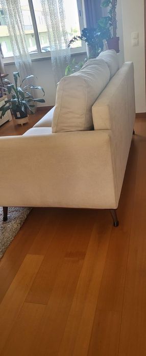 Qualidade Dicarmo: Sofá 3 Lugares Impecável