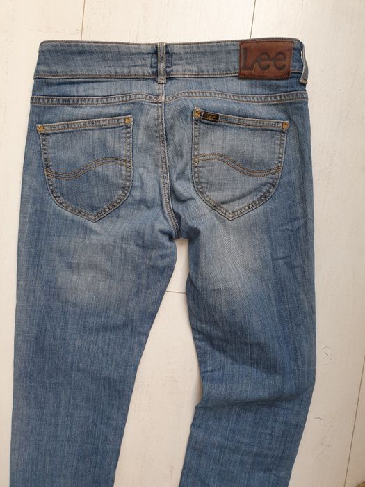 Spodnie Lee 29/33 ( ok.S/M)starte niebieskie
