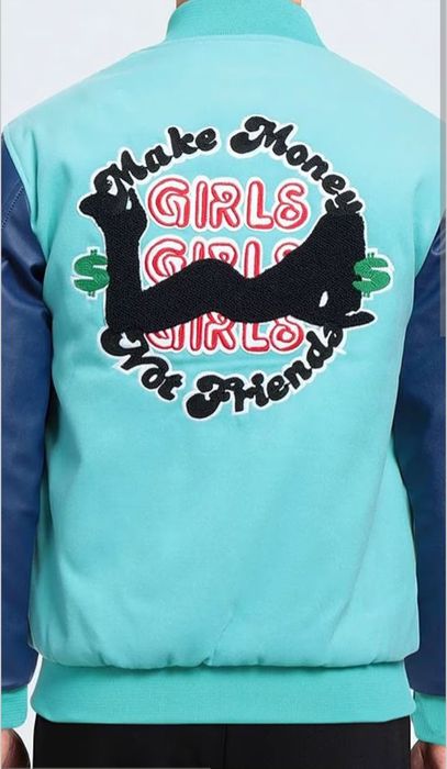 Blusão moderno (Make Money Not a friends)