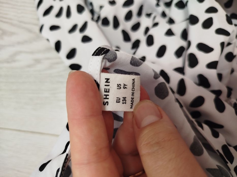 Сукня літня плаття на дівчинку Shein на 7-8 років
