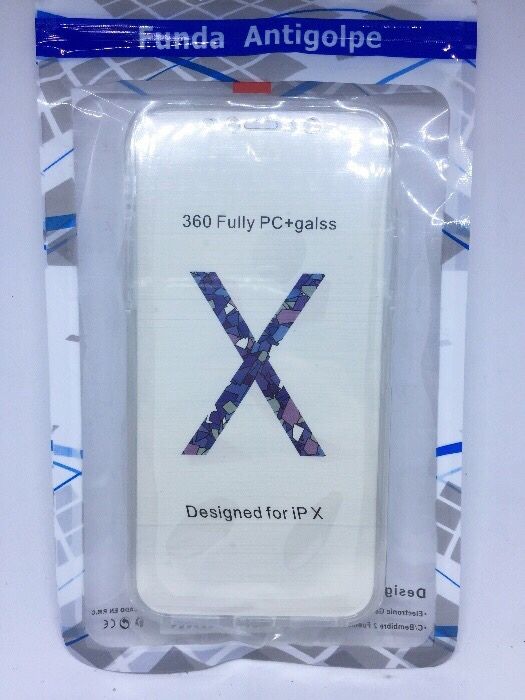 Capa de protecção 360º para iPhone X / iPhone XS