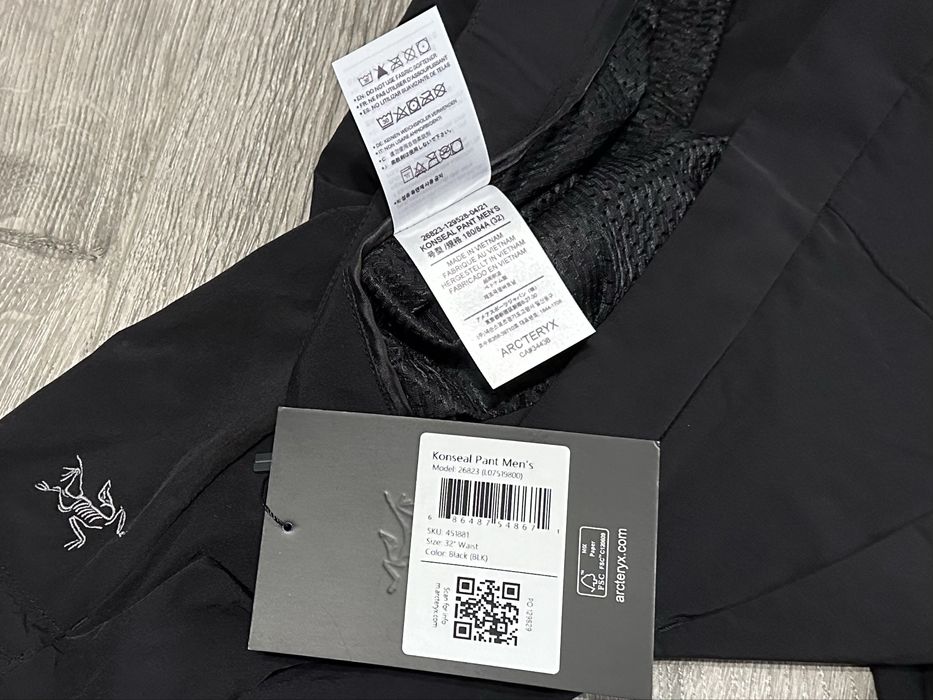 Чоловічі штани Arc’teryx Konseal Pant Men’s