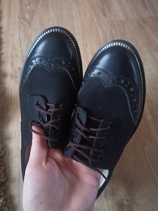 Шкіряні лофери 38 р (львівське якісне взуття)