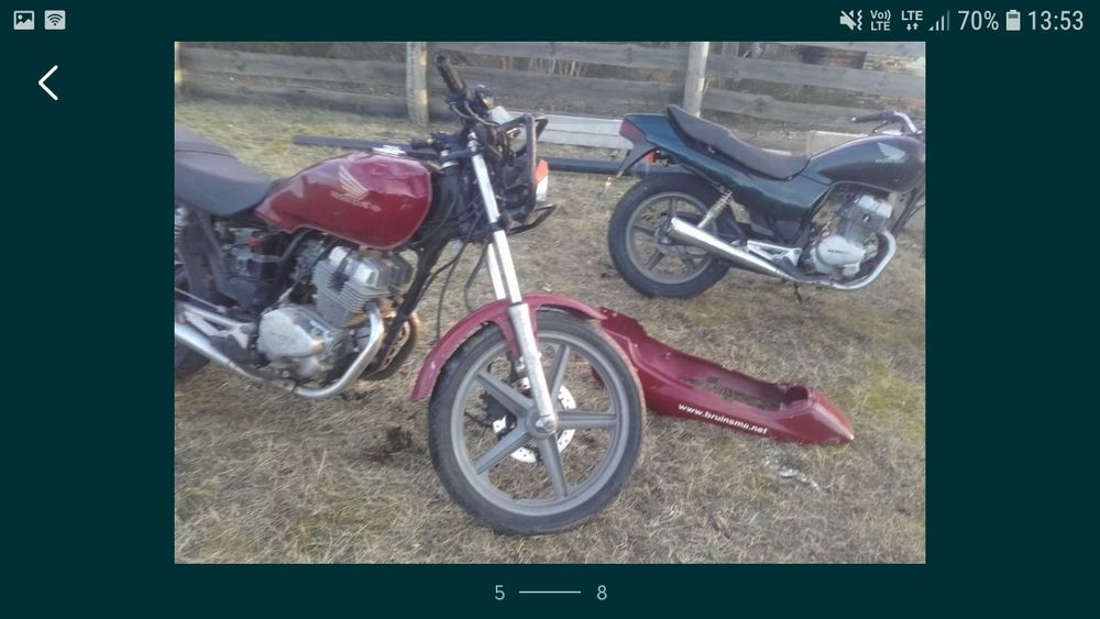 Honda cb250 cb 250 lagi zawieszenie koło felga tarcza części