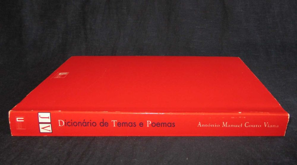 Livro Dicionário de Temas e Poemas António Manuel Couto Viana