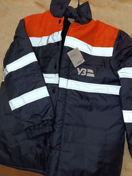 Теплозахисний спецкостюм колійника. Дуже теплий, вітрозахисний. Роз