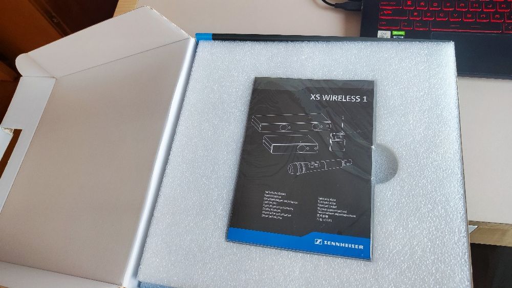 Sennheiser XSW 1-ME2-A – Microfone Lapela Sem Fios Profissional – Como Novo