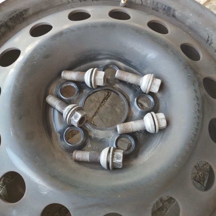 Jante ferro Roda 16" 5x112  VW, AUDI, MERCEDES, SEAT, SKODA