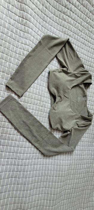 Satinva Goddess Longsleeve– Smoke Green S 
Biustonosze sportowe