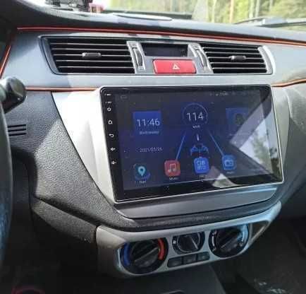 Auto Radio Mitsubishi Lancer 9 CS 2Din Ano 2000 até 2010