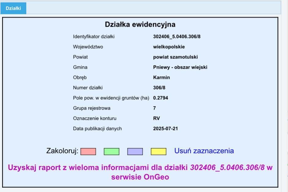Sprzedam działkę budowlaną