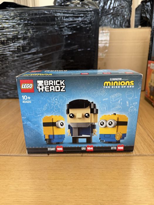 LEGO 40420 BrickHeadz - Gru, Stuart i Otto