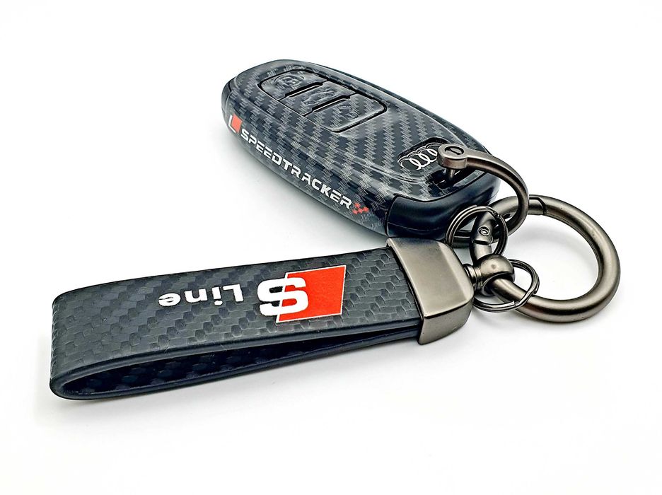 Porte-Clés Voiture Audi A5 En Cuir - Accessoire Style, Léger, Multifonction, Idéal En Cadeau - 2