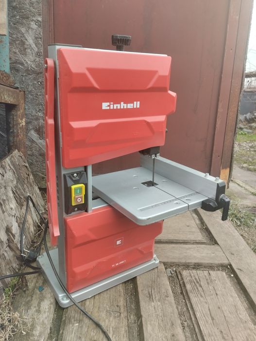 Ленточная пила Einhell TC-SB 200/1 б\у из Германии стрічкова пилка лоб