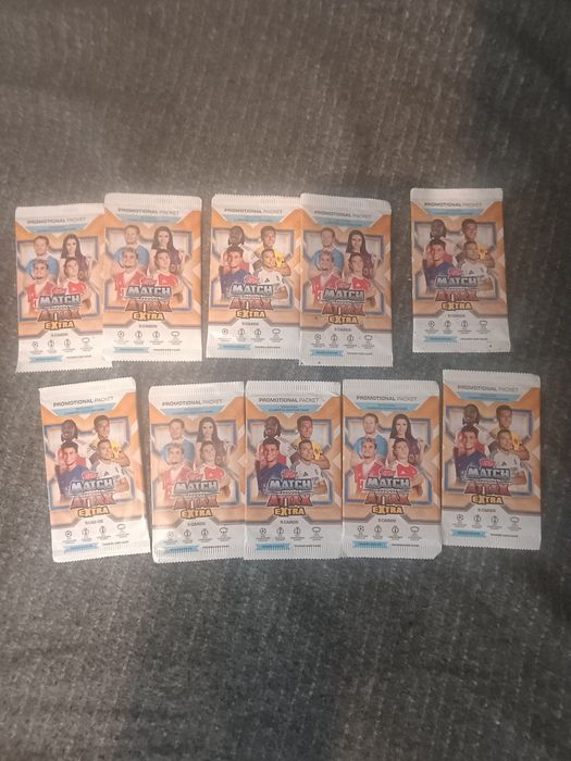 Topps match attax 2025-2026 Extra zestaw 10 saszetek promo