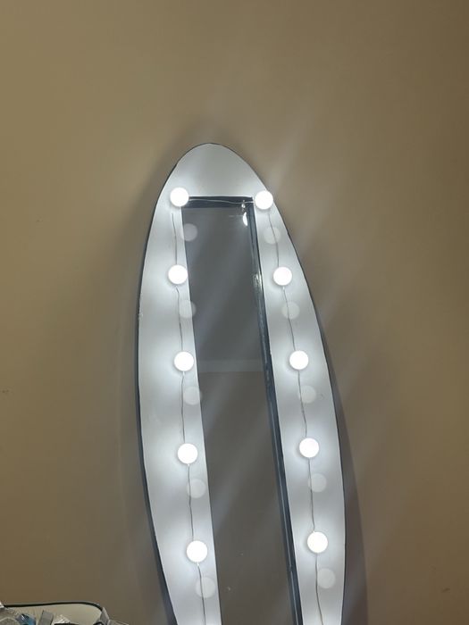 Espelho camarim com lampadas de led
