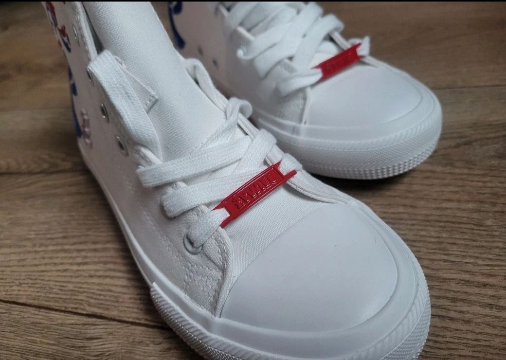 Białe trampki Big Star 38 Żywiec Męskie Granie