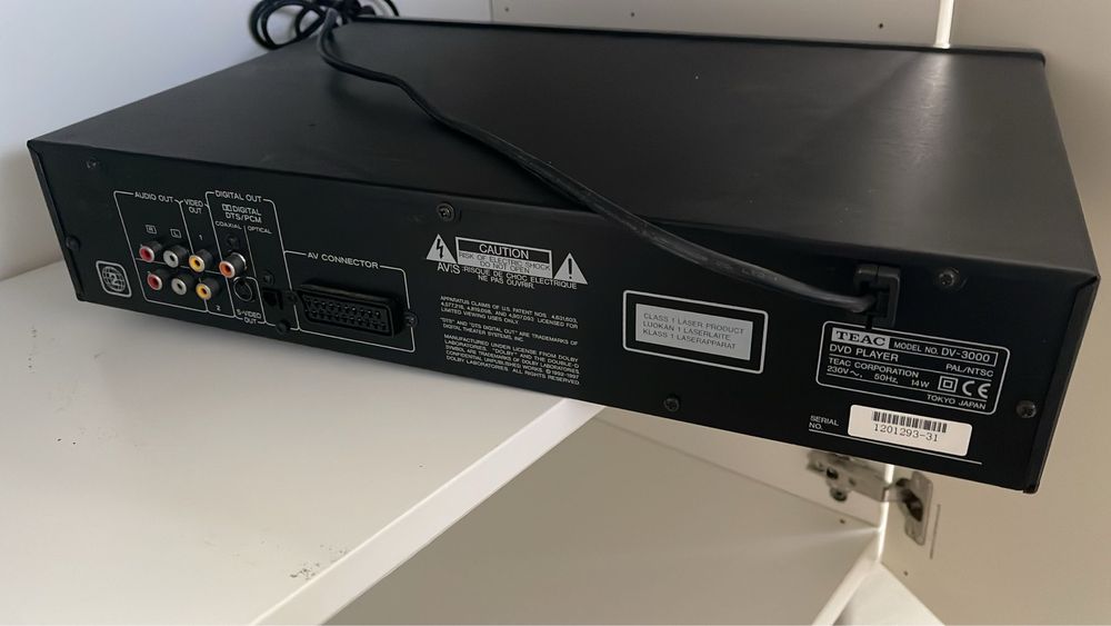 Teac DV3000 leitor DVD