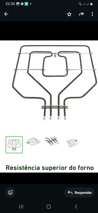 Resistência forno bosch nova
