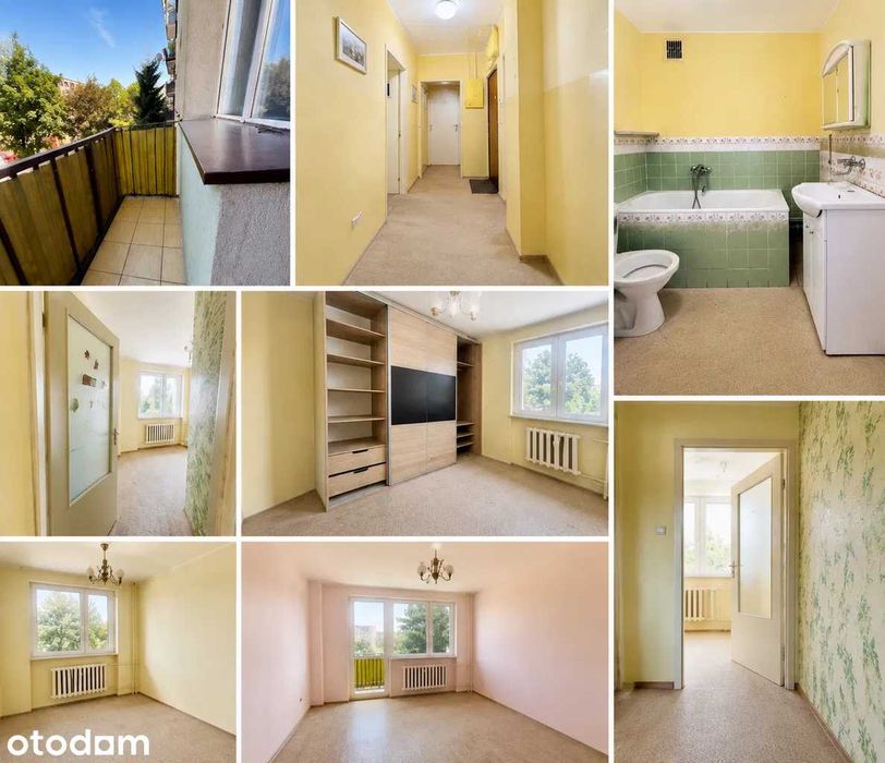 Na sprzedaż mieszkanie 47 m² z garażem, piwnicą i balkonem. - Widok 2