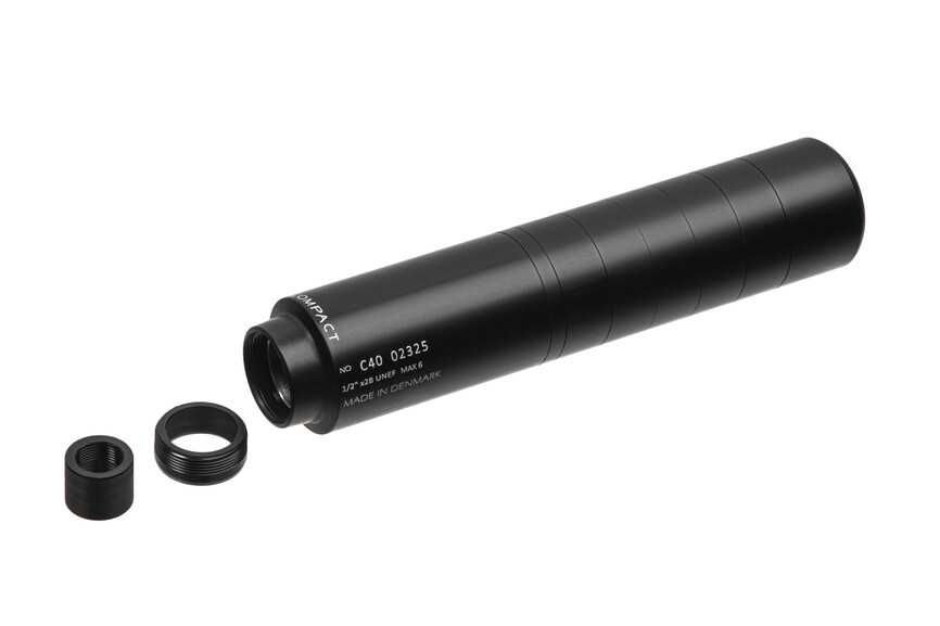 Саундмодератор Nielsen Sonic 40 .223Rem 5.56x45 Compact 1/2" 28 Max 6 глушник