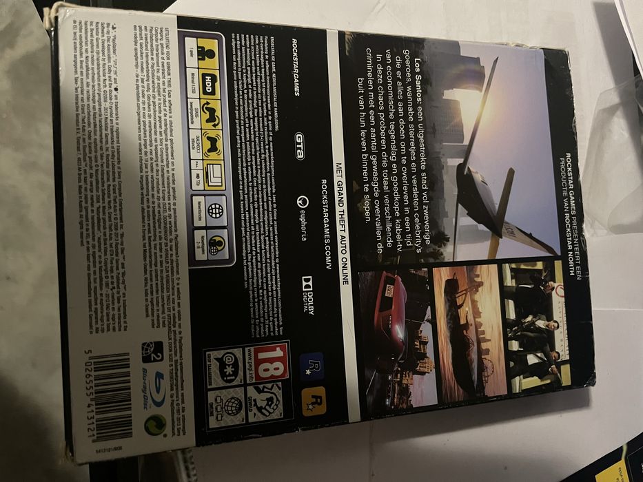 Caixa jogo Gta V Special Edition